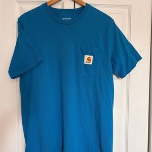 Awake NY x Carhartt WIP Blue Pocket Tee